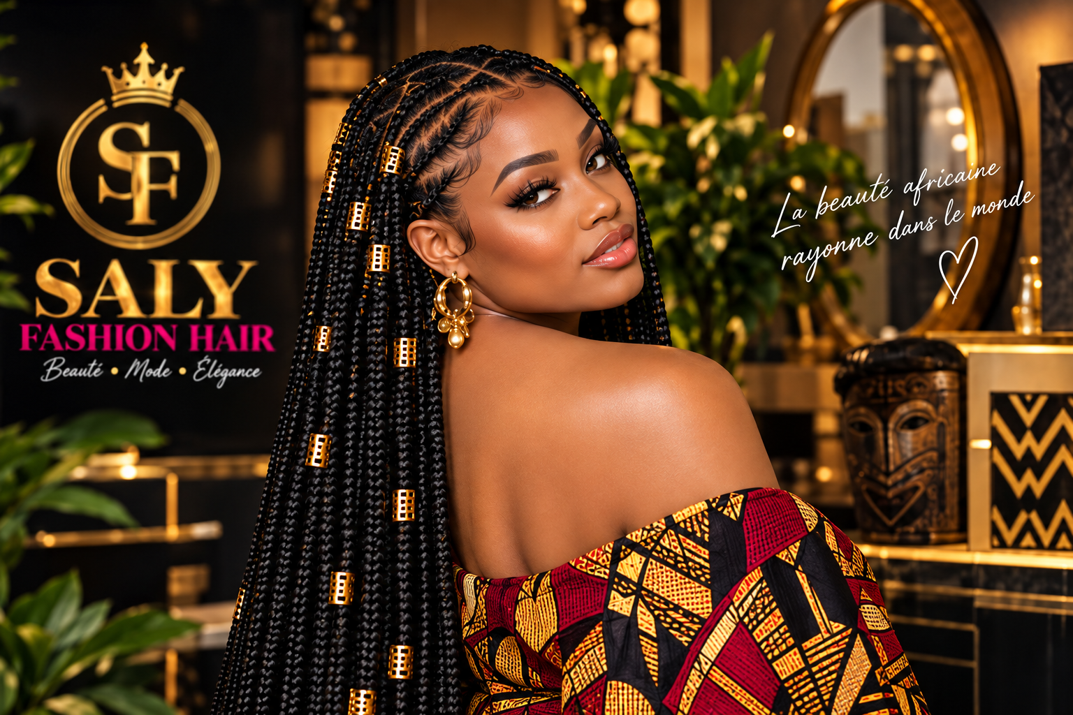 Coiffure élégante Saly Fashion Hair